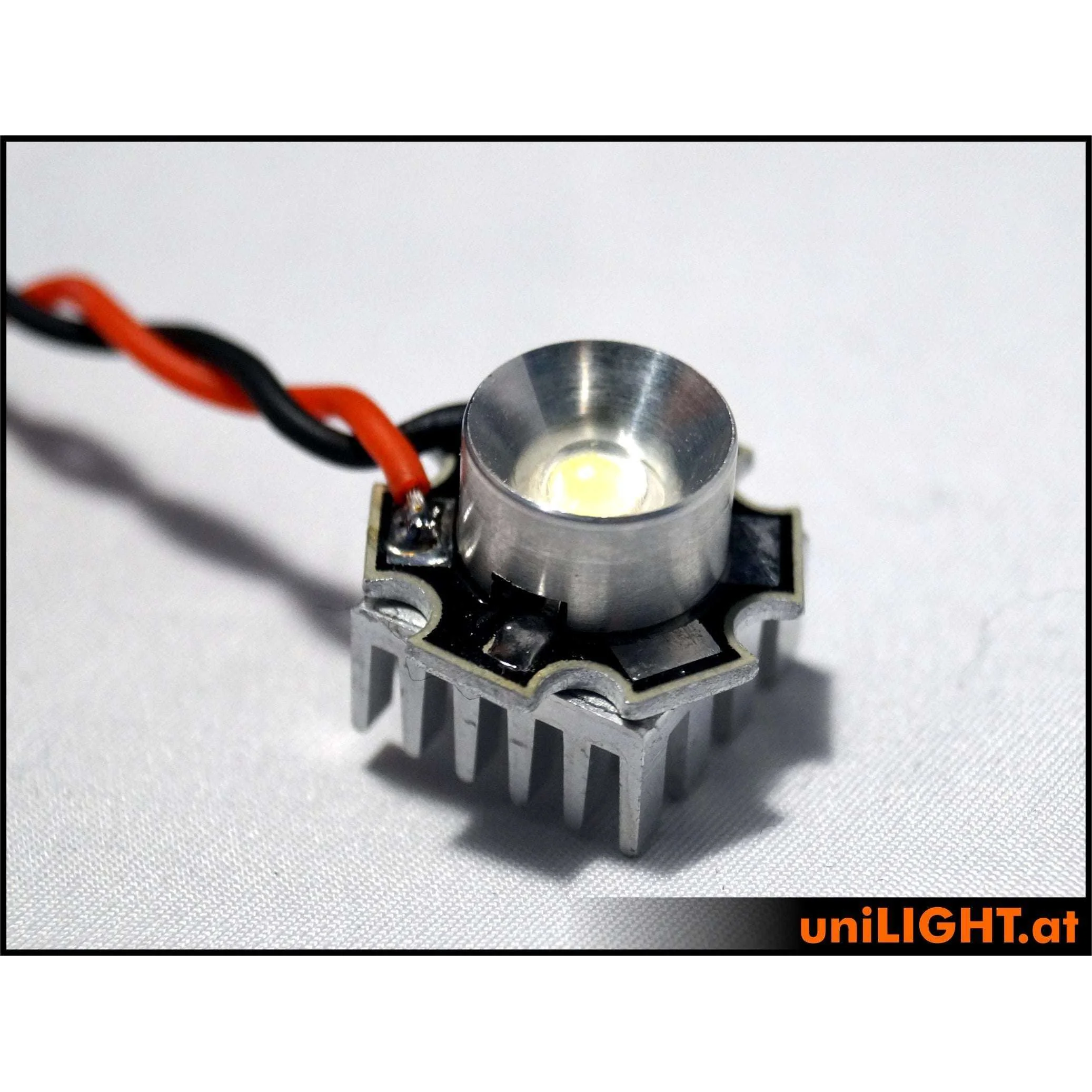 12mm Alu-Spotlight, 4W, SHORT - Image 5