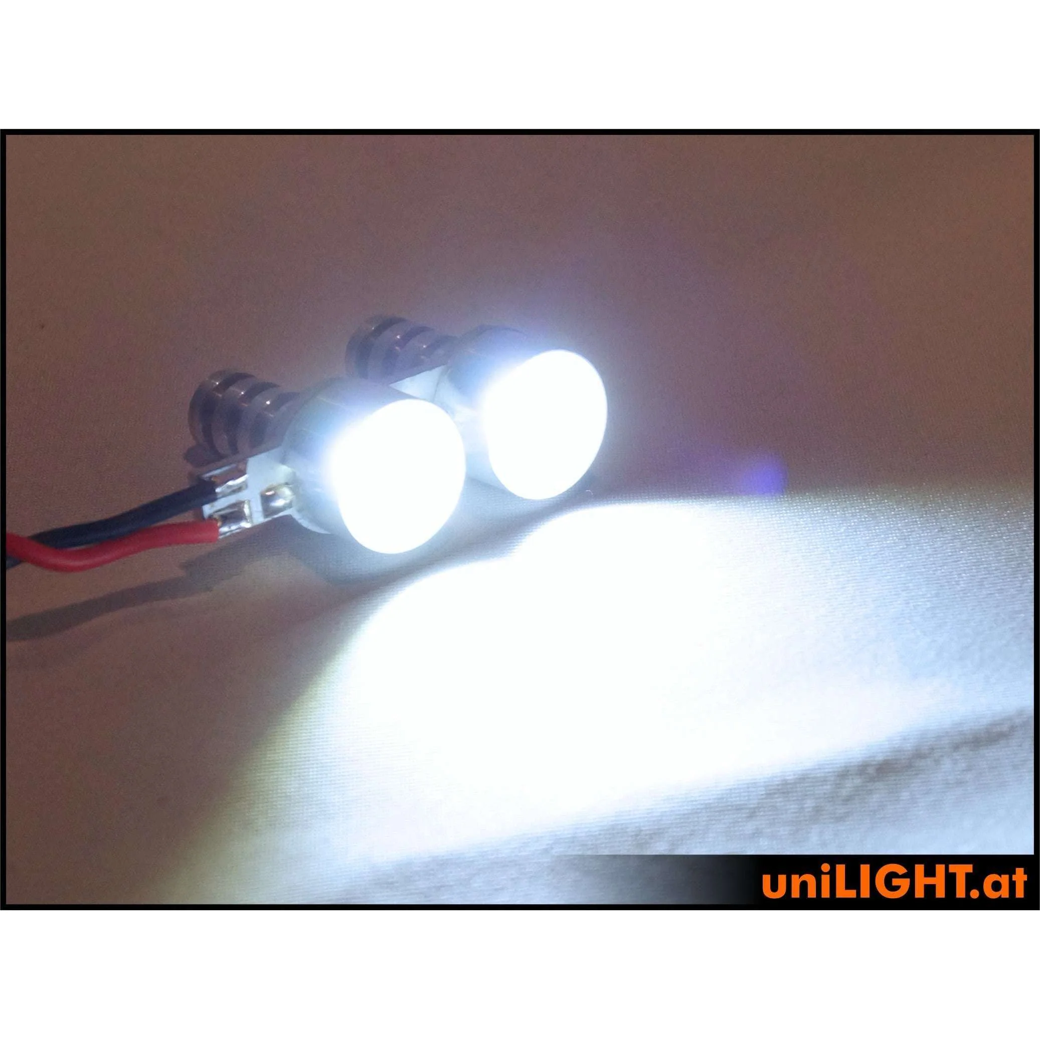 12mm Double-Spotlight, 2x4W - Image 12