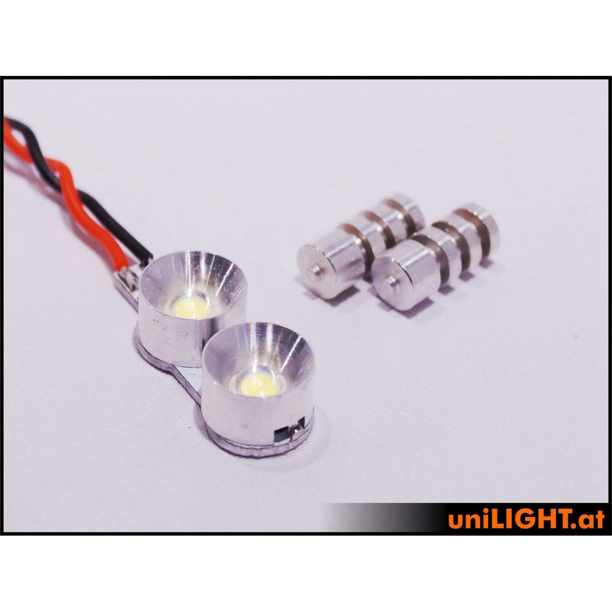 12mm Double-Spotlight, 2x4W - Image 5