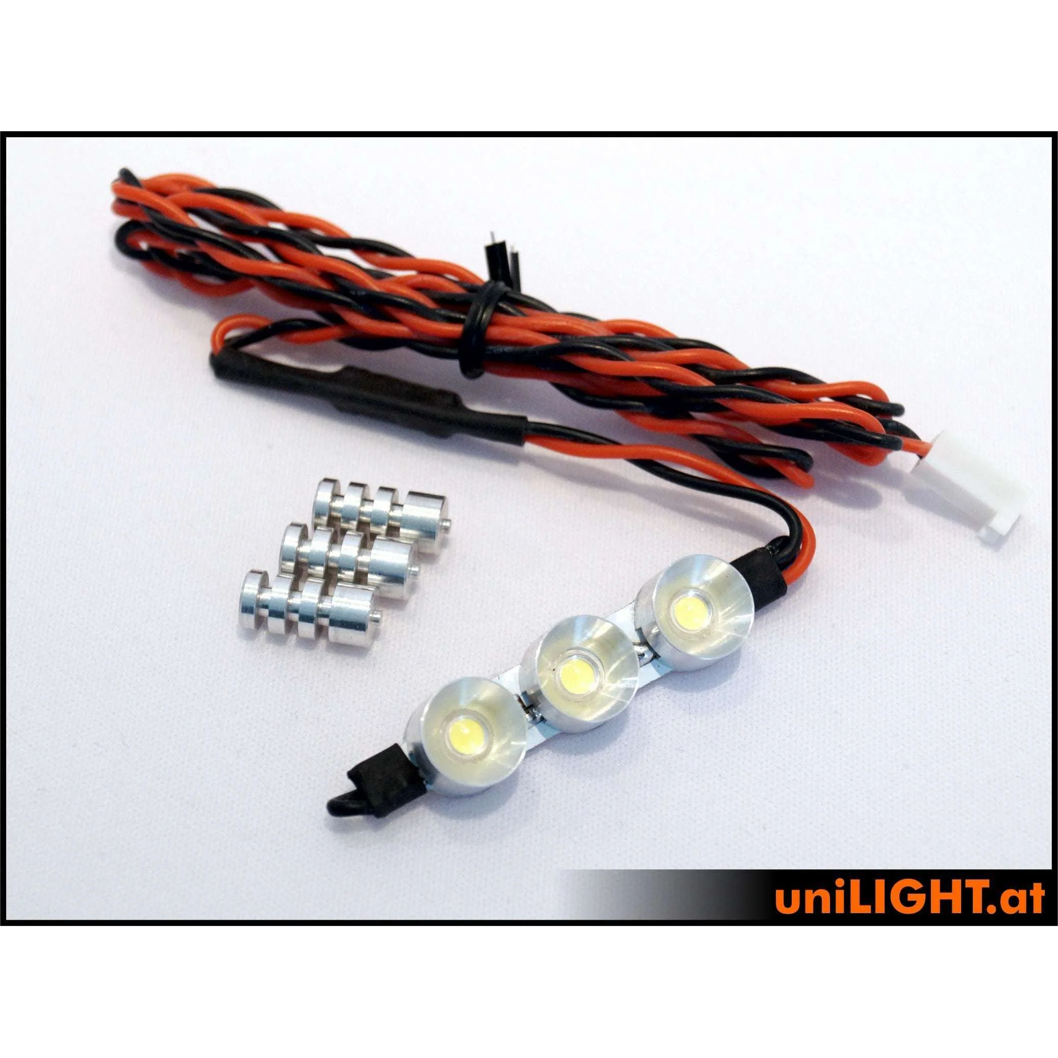 12mm Triple-Spotlight, 3x2W - Image 11