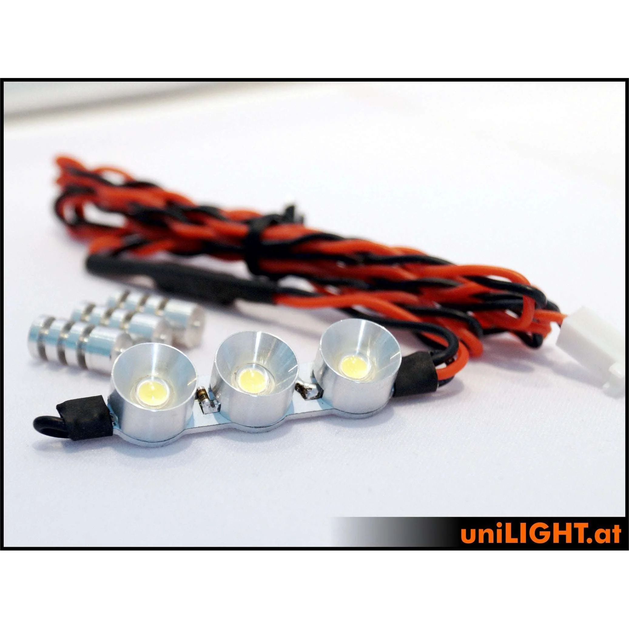 12mm Triple-Spotlight, 3x2W - Image 2