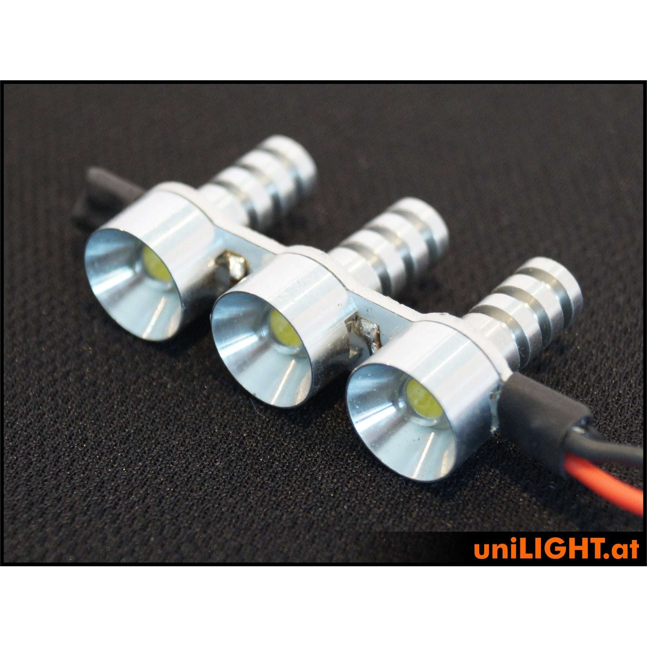 12mm Triple-Spotlight, 3x2W - Image 5