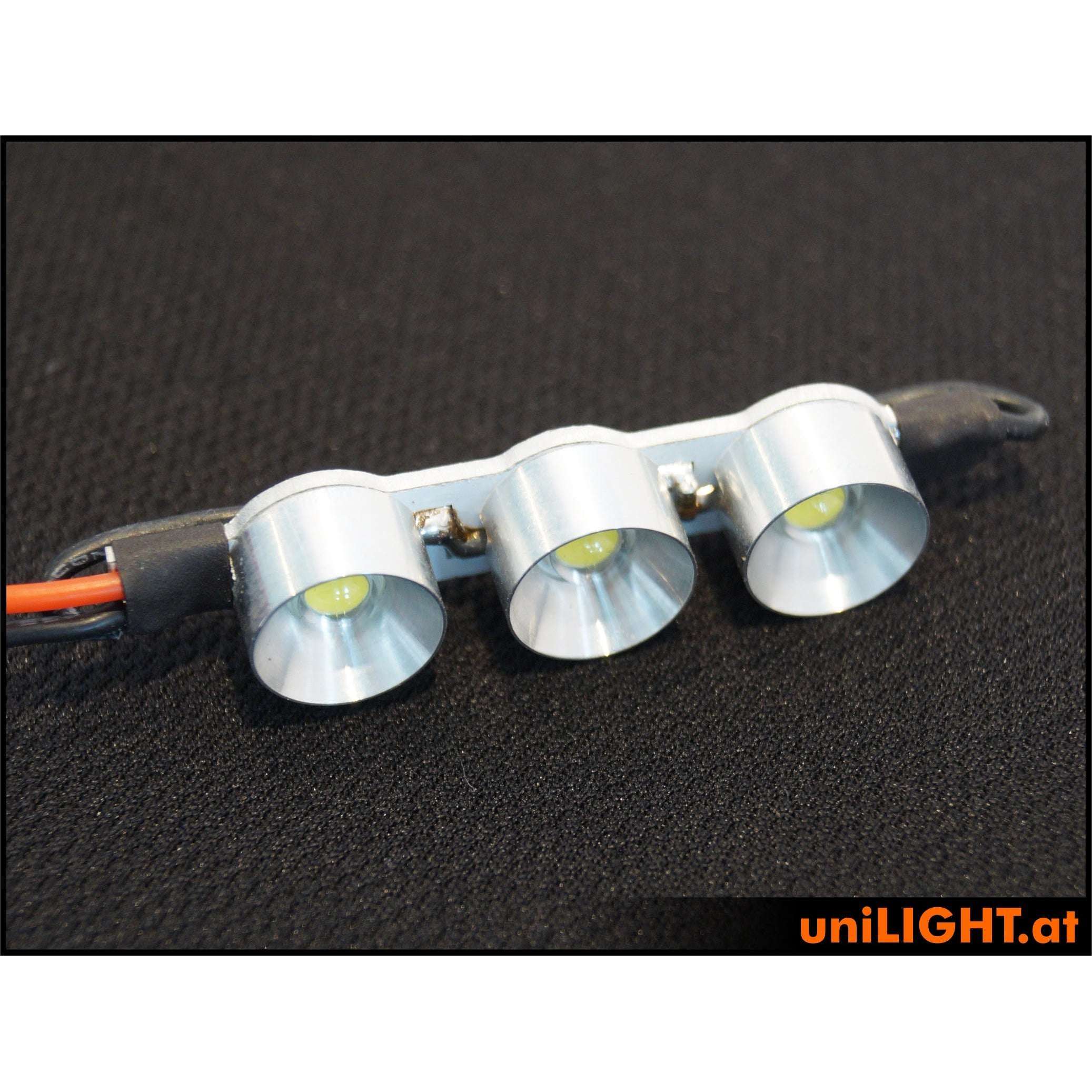 12mm Triple-Spotlight, 3x2W - Image 6