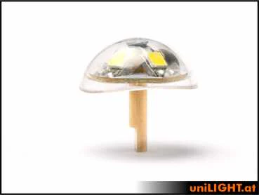 17mm Hemisphere Strobe Light, 9Wx2 - Image 4