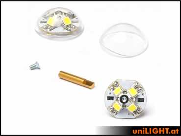17mm Hemisphere Strobe Light, 9Wx2 - Image 6