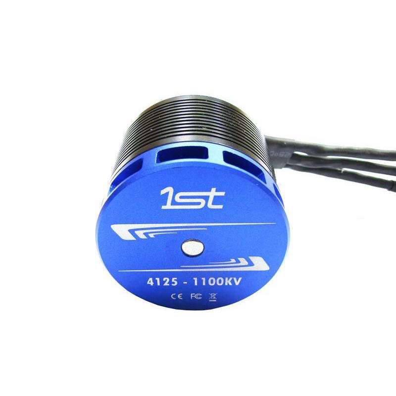 1st Brushless Motor 4125-1100KV (6S) 6/22mm - Image 3