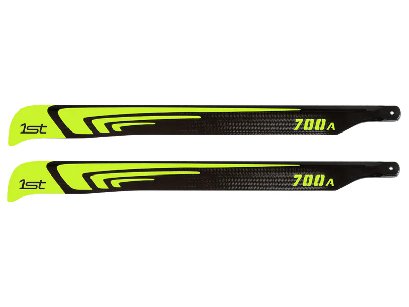 1st-RC Main Blades 700 A (Yellow)