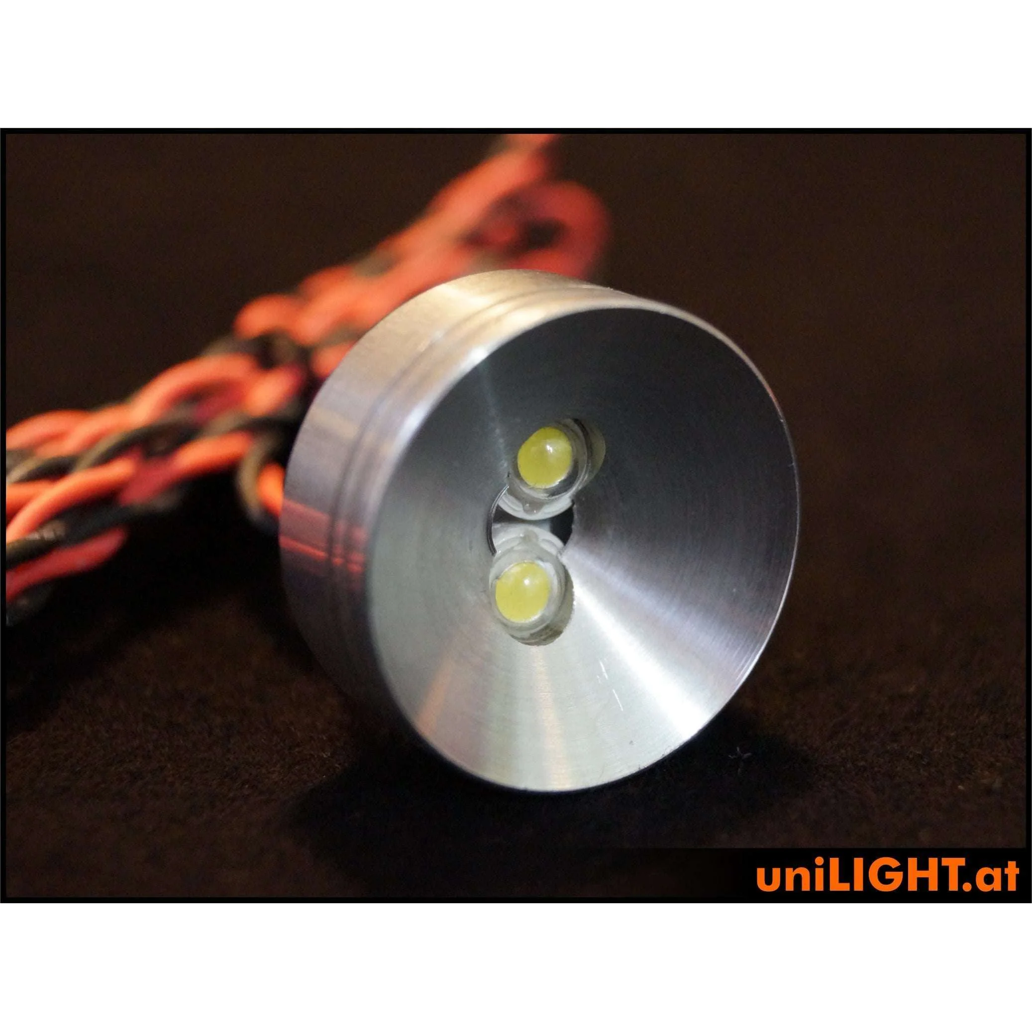 30mm Alu-Spotlight, 4Wx2 - Image 3