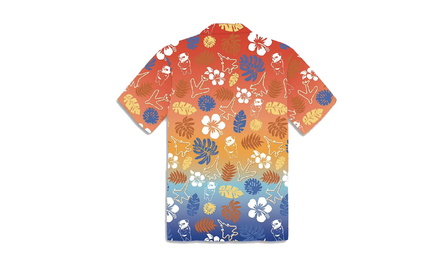 AEROPANDA HAWAIIAN SHIRT - Image 2