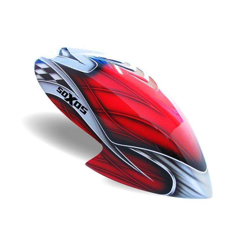 Airbrush Canopy GFK (RED/CHECKERBOARD) - Image 2