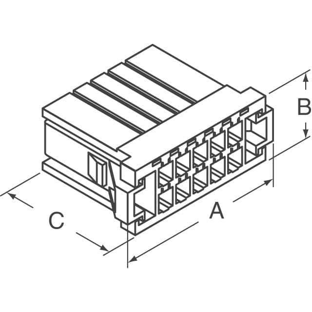 AMP Connector for MULTI SERVO/CONNECTION (10) PIN - Image 3