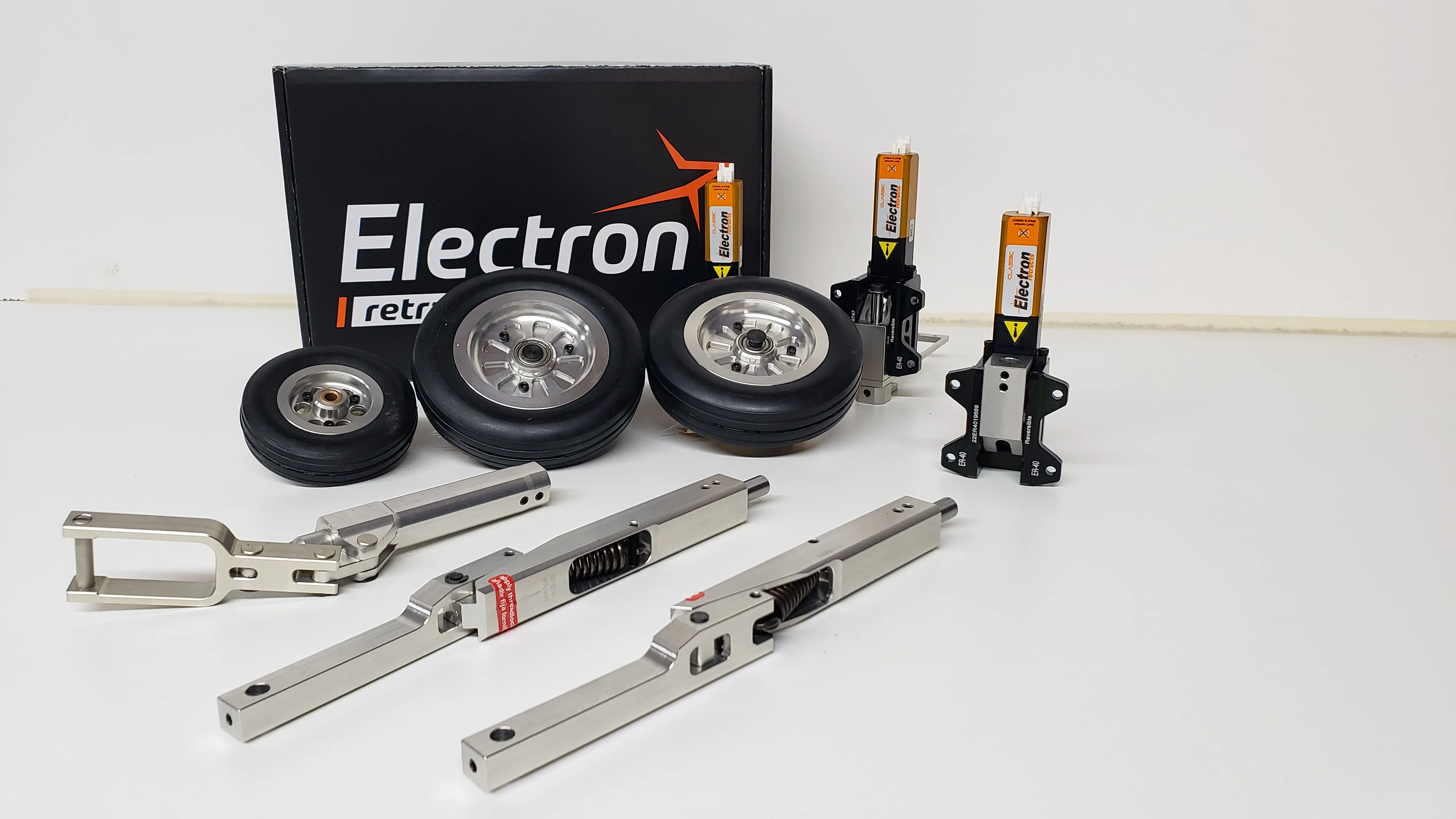 Electron retracts combo set for Hispano Aviacion BULL Mo1