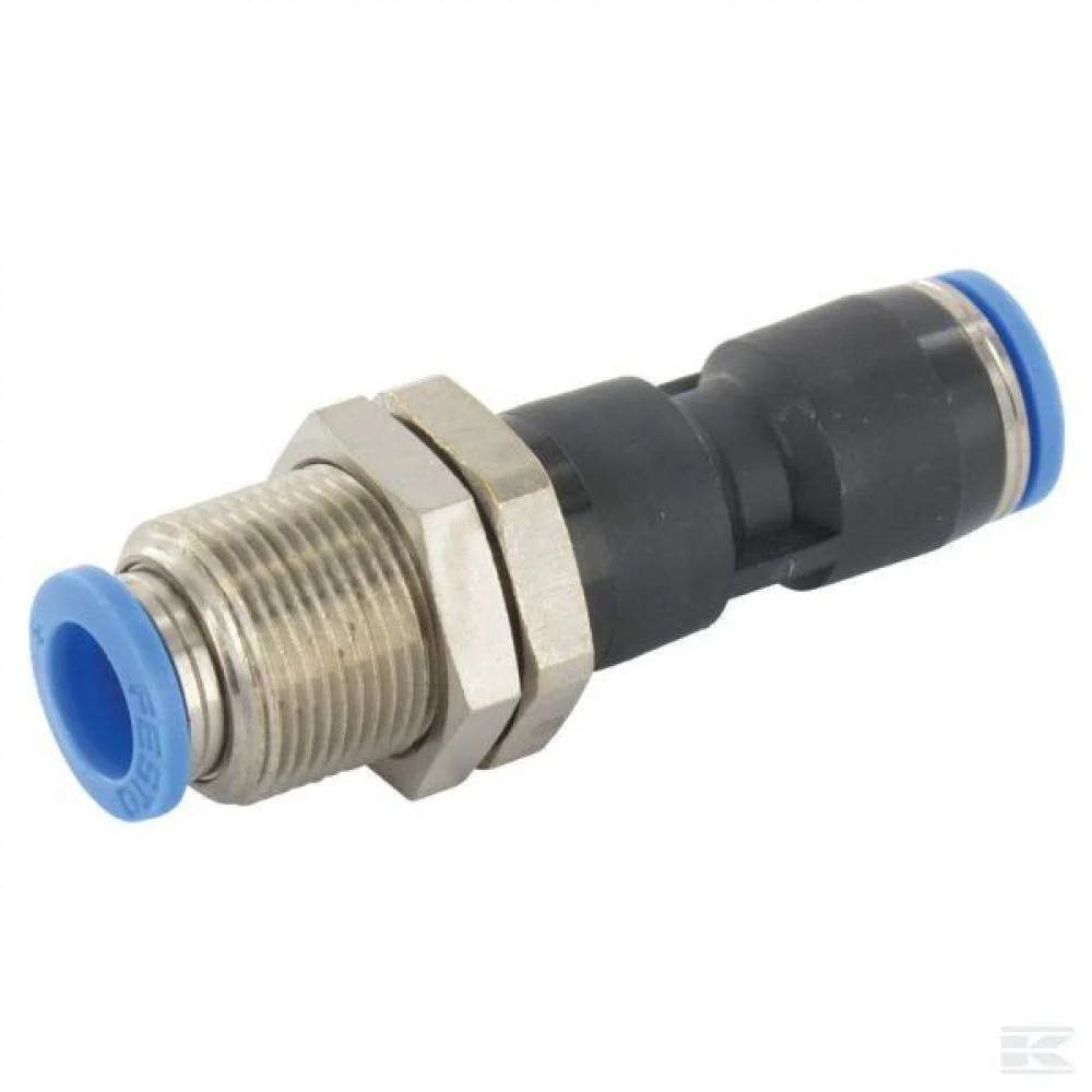 Festo Push-in bulkhead connector Check Valve 6mm