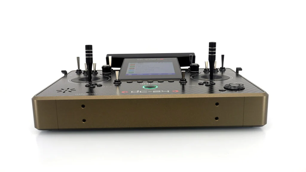 Jeti Duplex DC-24G2 2.4GHz/900MHz NG Carbon Line Bronze w/REX 12 ASSIST and Aluminum case - Image 14