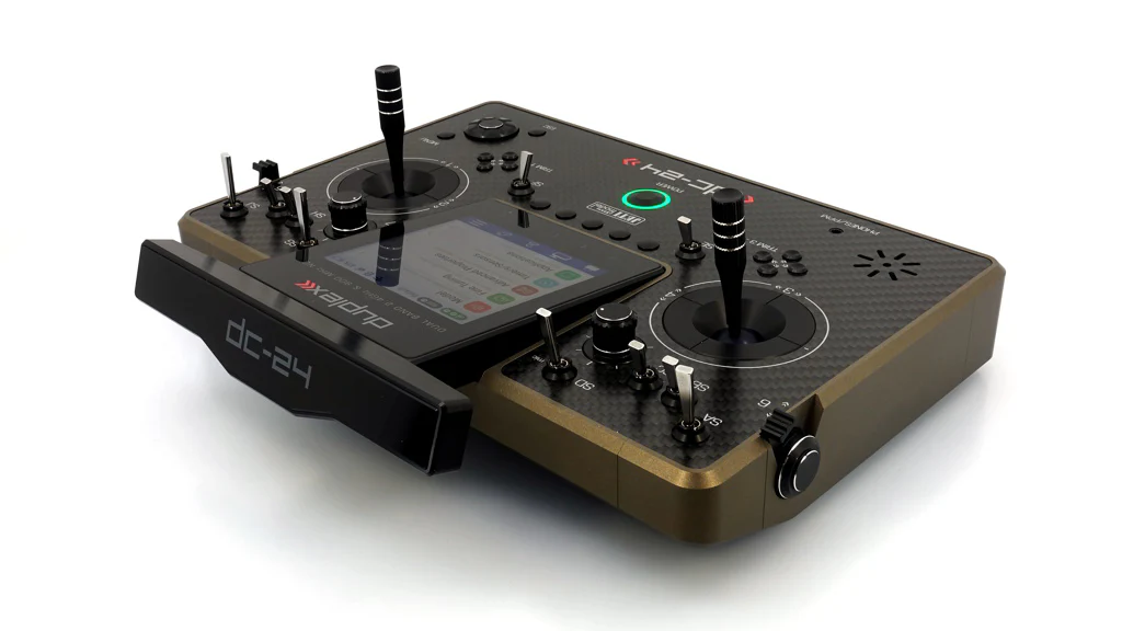 Jeti Duplex DC-24G2 2.4GHz/900MHz NG Carbon Line Bronze w/REX 12 ASSIST and Aluminum case - Image 6