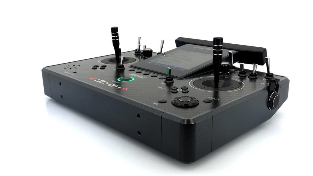 Jeti Duplex DC-24G2 2.4GHz/900MHz NG Carbon Line GRAY w/REX 12 ASSIST and Aluminum case - Image 14