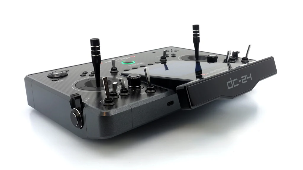 Jeti Duplex DC-24G2 2.4GHz/900MHz NG Carbon Line GRAY w/REX 12 ASSIST and Aluminum case - Image 22