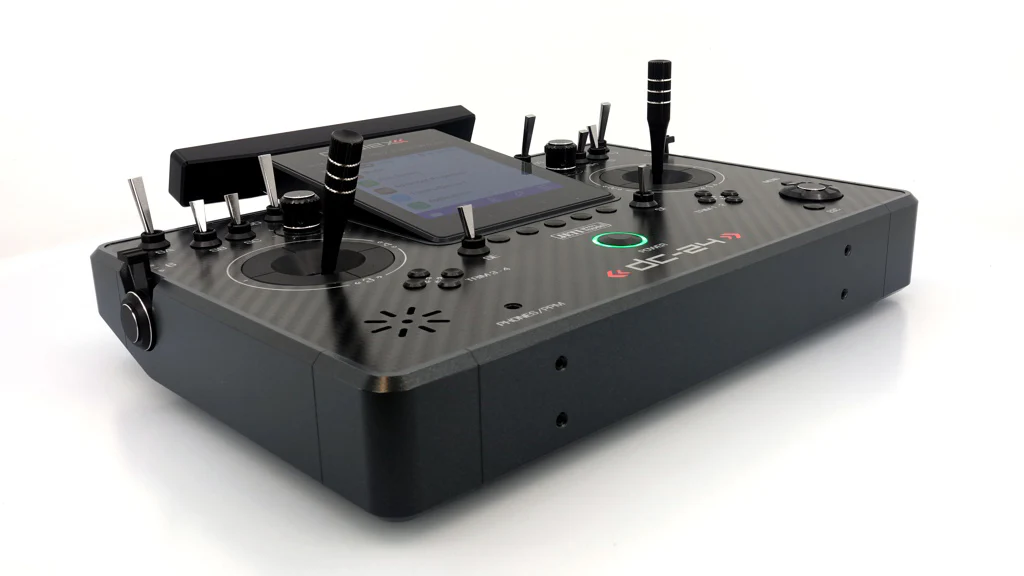 Jeti Duplex DC-24G2 2.4GHz/900MHz NG Carbon Line GRAY w/REX 12 ASSIST and Aluminum case - Image 9