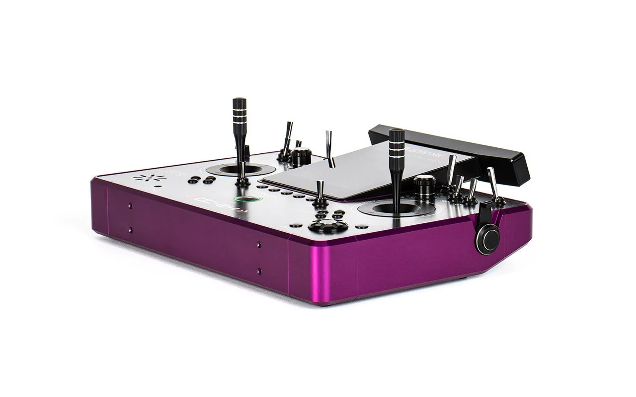 Jeti Duplex DC-24G2 2.4GHz/900MHz NG Carbon Line Purple Limited Edition & w/REX 12 ASSIST and Aluminum case - Image 3
