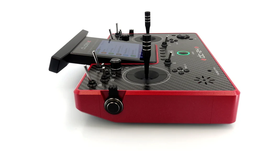 Jeti Duplex DC-24G2 2.4GHz/900MHz NG Carbon Line RUBY w/REX 12 ASSIST and Aluminum case - Image 14