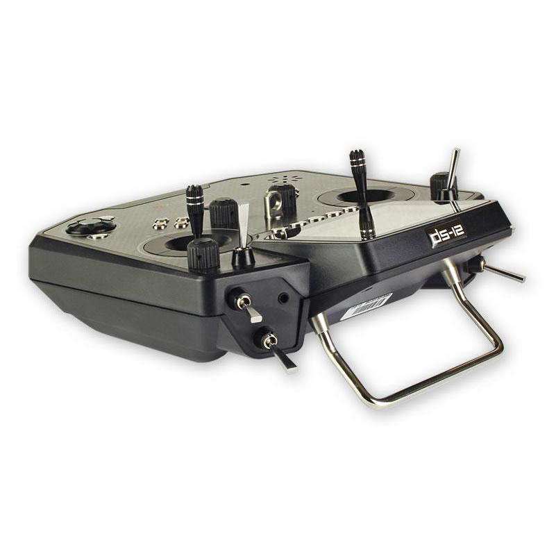 Jeti Duplex DS-12 Carbon Black Special Edition 2.4GHz/900MHz w/Rx REX R7, Aluminum Tx Case Radio System - Image 2