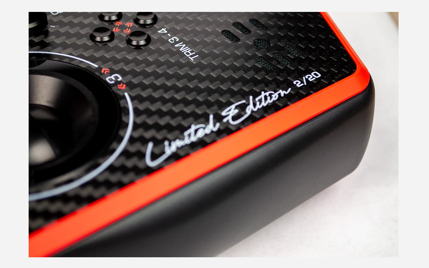 Jeti Duplex DS-24G2 2.4GHz/900MHz NG Carbon Line AEROPANDA SPECIAL EDITION - ORANGE CERAKOTE w/REX 12 ASSIST and Aluminum case - Image 7