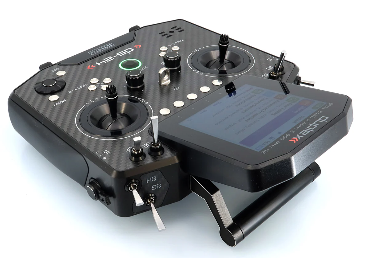 Jeti Duplex DS-24G2 2.4GHz/900MHz NG Carbon Line BLACK ANODIZED w/REX 12 ASSIST and Aluminum case - Image 5