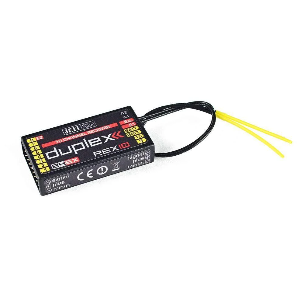 Jeti Duplex EX R10 REX 2.4GHz Receiver w/Telemetry