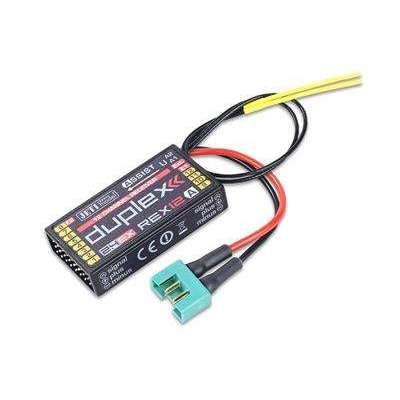 JETI DUPLEX EX R12 REX Assist 2.4GHz Receiver w/Telemetry, Stabilization - Image 2