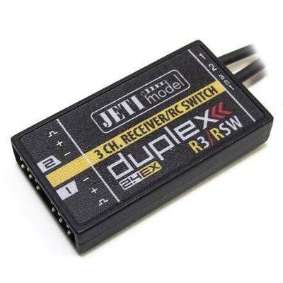 Jeti Duplex EX R3 RSW 2.4GHz Receiver & RC Switch w/Telemetry