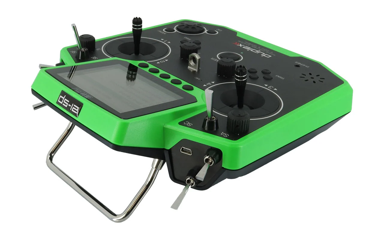 Jeti Duplex Radio DS-12 GREEN 2.4GHz/900MHz w/Telemetry Transmitter Only Radio - Image 5