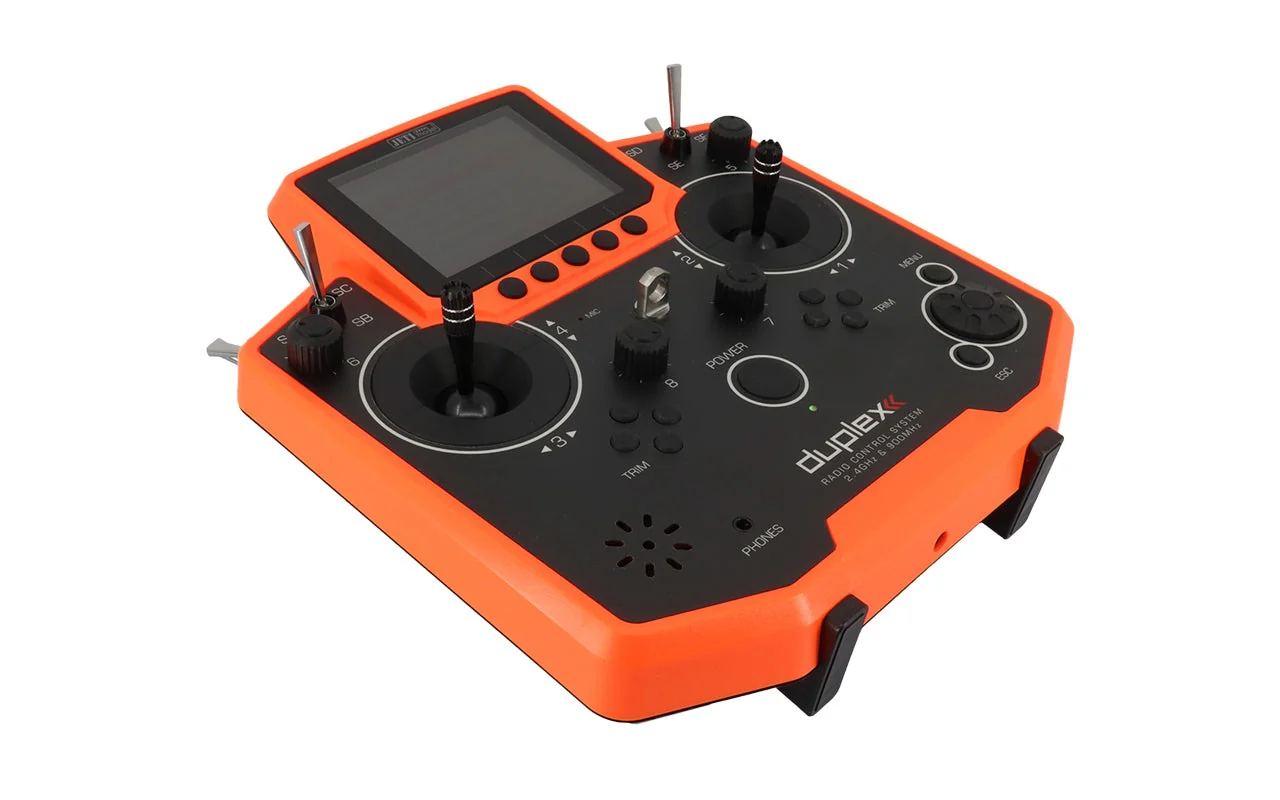 Jeti Duplex Radio DS-12 ORANGE 2.4GHz/900MHz w/Telemetry Transmitter Only Radio