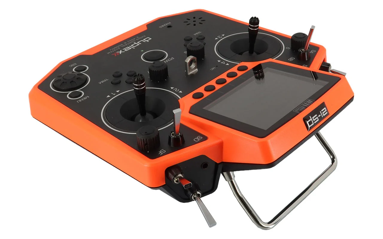 Jeti Duplex Radio DS-12 ORANGE 2.4GHz/900MHz w/Telemetry Transmitter Only Radio - Image 4