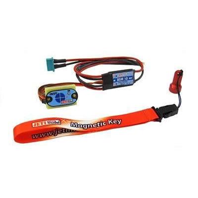 Jeti Electronic Switch Dual Redundant with Magnetic Key DSM 10 - Image 2