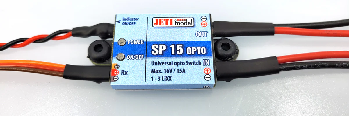 Jeti Electronic Switch SP 15 Opto - Image 2