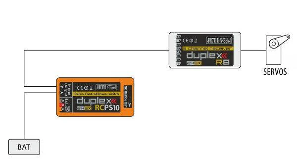 Jeti Model DUPLEX 2.4EX RC Power Switch 10A (RCPS10) - Image 2
