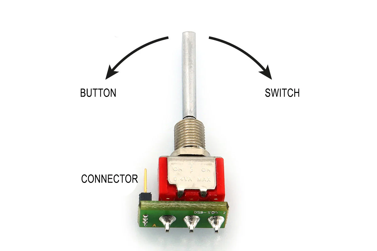 Jeti Model Switch 1-Spring-DOWN(up) 3-position for DS-24 II - Image 2
