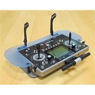 Jeti Transmitter Tray DC Lite Blue w/Brackets - Image 2