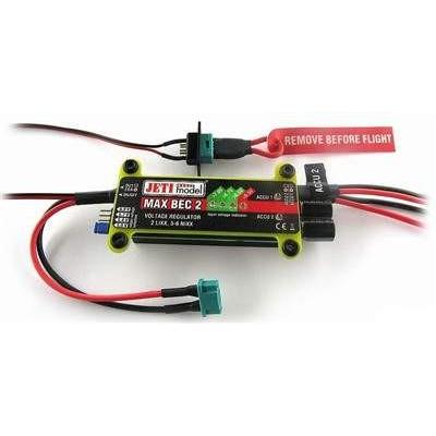 Jeti Voltage Regulator MAX BEC 2 5-6V/20A - Image 2