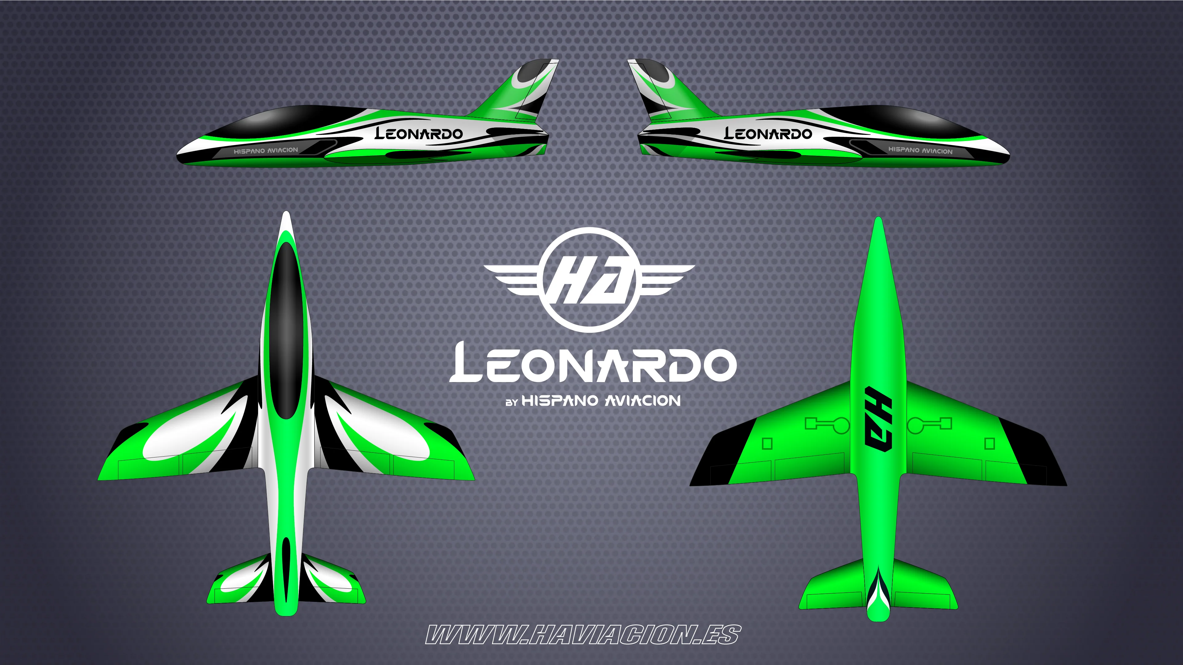 LEONARDO 3M GREEN SPORT Scheme by HA
