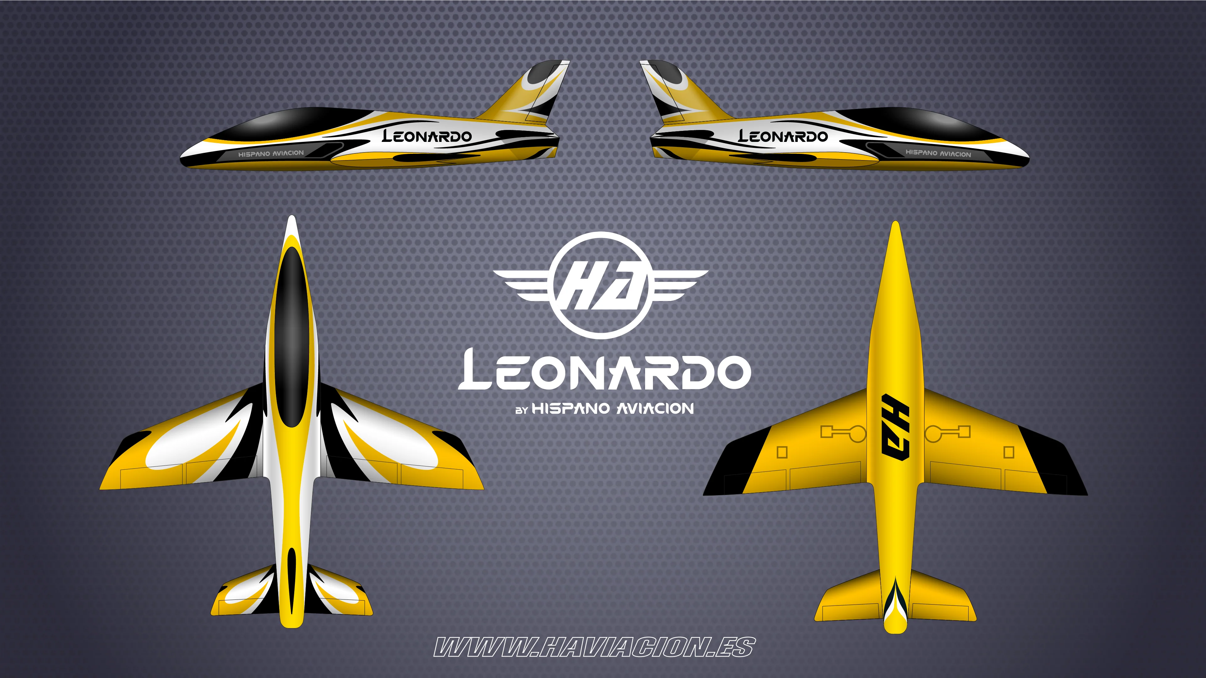 LEONARDO 3M Pink Yellow Sport Scheme by HA