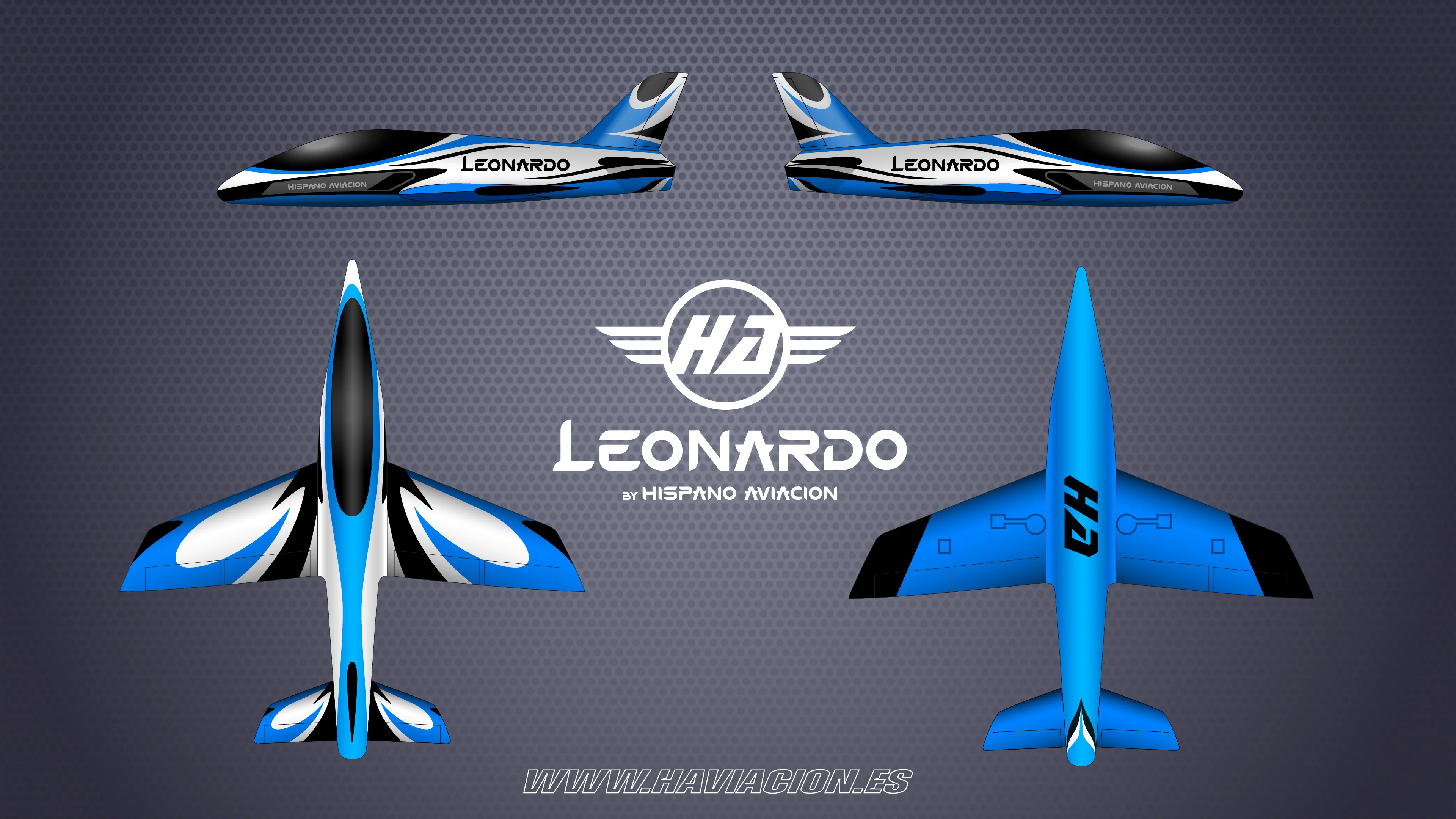 LEONARDO 4M Blue Sport Scheme by HA