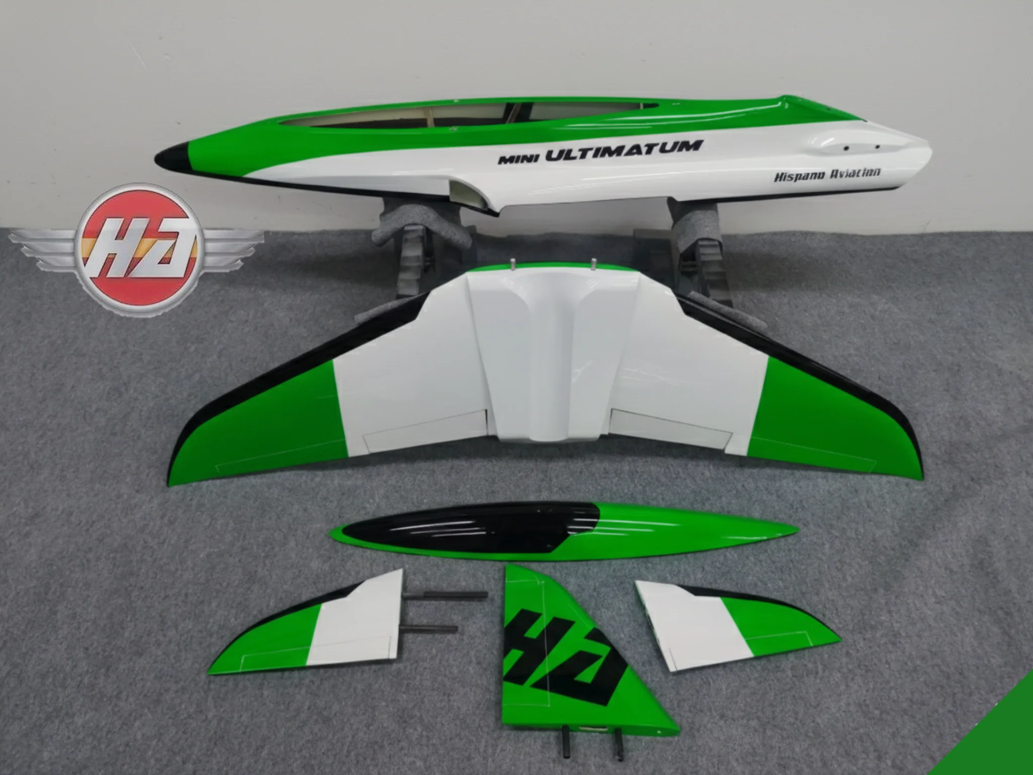 Mini ULTIMATUM 1.5m FLOURESENT GREEN Sport Scheme by HA - Image 4