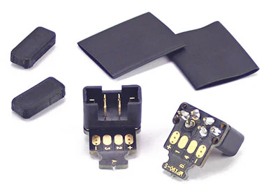 Multiplex MPX Connector 90 Degree w/Solder Coupler Servo (2) Male - Image 2