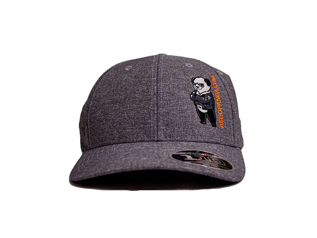 PANDA HAT GREY FLEX FIT - Image 4