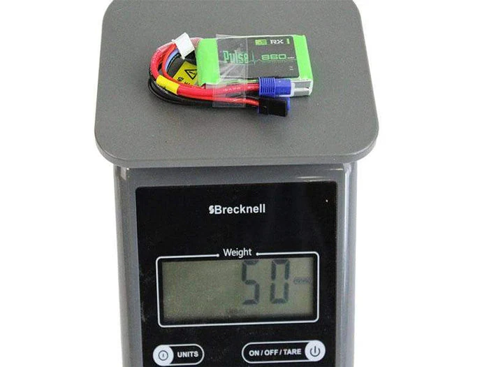 PULSE 860mAh 15C 7.4V 2S Receiver LiPo Battery - EC3 Connector - Image 2