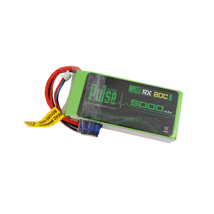 PULSE LIPO 5000mAh 7.4V (Receiver Battery) - ULTRA POWER SERIES 20C - Image 3