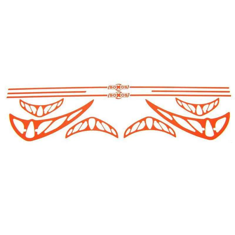 Sticker-Set Orange Soxos 600/550
