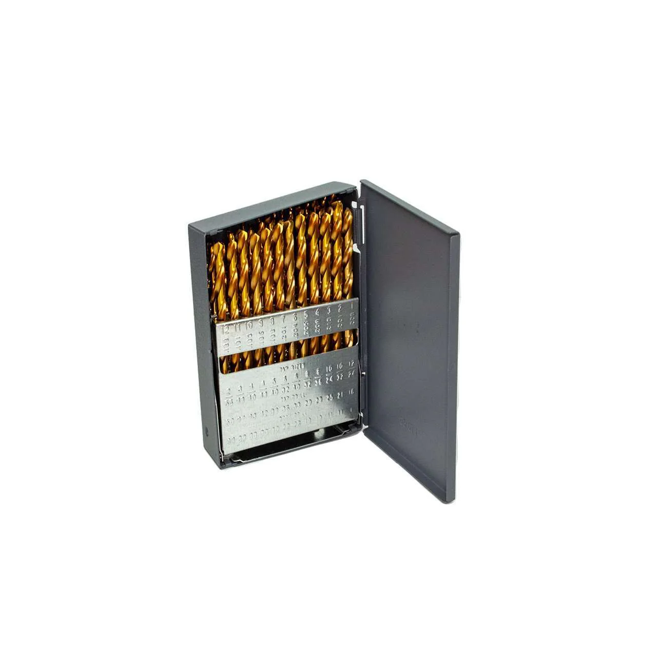 Titanium-Nitride (TiN) coated High-Speed Steel Drill Bit Set (60) Pieces - Image 2