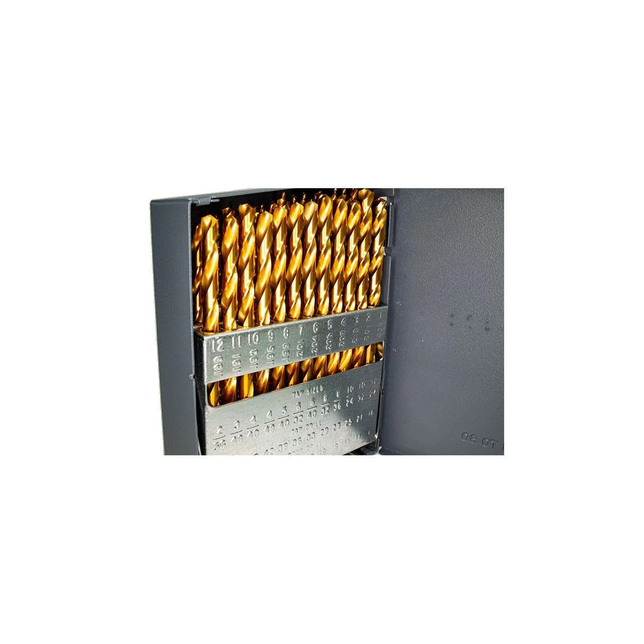 Titanium-Nitride (TiN) coated High-Speed Steel Drill Bit Set (60) Pieces - Image 5